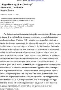 "Happy Birthday, Black Tuesday!" Intervista a Luca Bertini