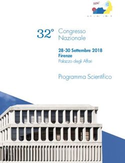 32 Congresso Nazionale Programma Scientifico - 28-30 Settembre 2018 Firenze Palazzo degli Affari - SISC | Societ&agrave; Italiana ...