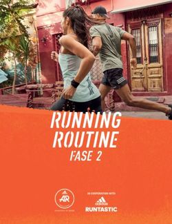 RUNNING ROUTINE (PHASE 2) - Runtastic