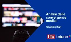 Analisi delle convergenze mediali - 13 Aprile 2021 - UPA