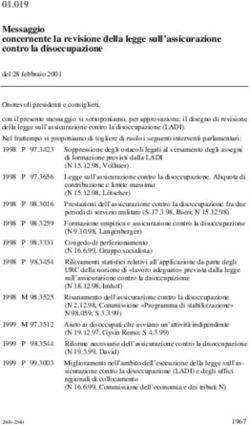 Messaggio concernente la revisione della legge sull'assicurazione contro la disoccupazione