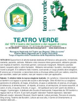 TEATRO VERDE dal 1979 il teatro dei bambini e dei ragazzi di roma - Agevola per "Tor Vergata"