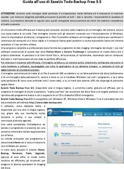 Guida all'uso di EaseUs Todo Backup Free 3.5