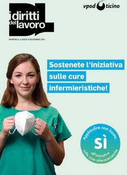 NUMERO 6, LUNEDÌ 8 NOVEMBRE 2021 - VPOD Ticino