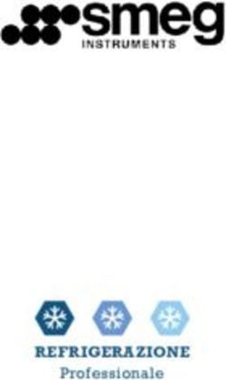 REFRIGERAZIONE Professionale - Smeg Instruments