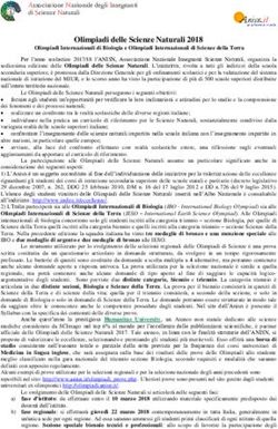 Olimpiadi delle Scienze Naturali 2018 - Miur