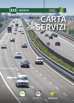 CARTA dei SERVIZI 2021 - Brebemi