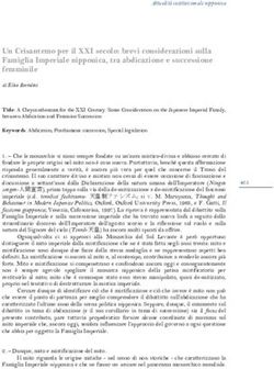 Un Crisantemo per il XXI secolo: brevi considerazioni sulla Famiglia Imperiale nipponica, tra abdicazione e successione femminile - DPCE Online