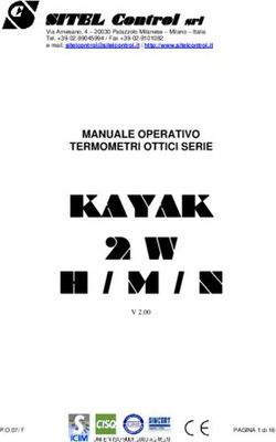 KAYAK 2 W - SITEL Control srl