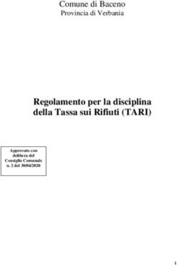 Regolamento Per La Disciplina Della Tassa Sui Rifiuti (TARI) - Comune ...