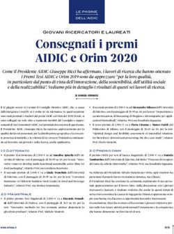 Consegnati i premi AIDIC e Orim 2020 - Giovani ricercatori e laureati