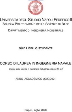 UNIVERSITÀ DEGLI STUDI DI NAPOLI FEDERICO II - CDS ...