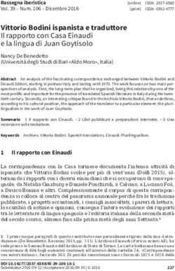 Vittorio Bodini ispanista e traduttore - Dialnet