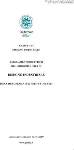 DISEGNO INDUSTRIALE - Poliba