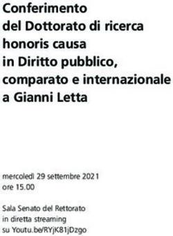 Conferimento del Dottorato di ricerca honoris causa in Diritto pubblico, comparato e internazionale a Gianni Letta - mercoledì 29 settembre 2021 ...