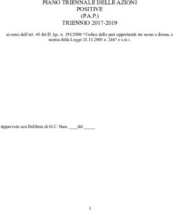 PIANO TRIENNALE DELLE AZIONI