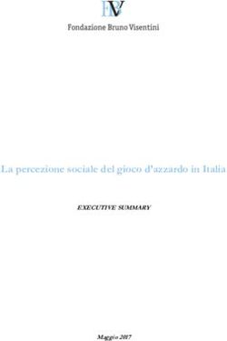 La percezione sociale del gioco d'azzardo in Italia