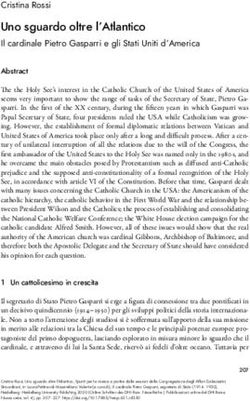 Uno sguardo oltre l'Atlantico - Cristina Rossi - Heidelberg ...