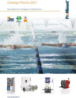 Catalogo Piscine 2021 - Tecnologie per il dosaggio e la disinfezione - www.prominent.it - ProMinent Italiana