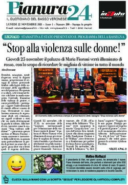 "Stop alla violenza sulle donne!" - Pianura24