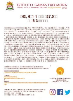 Programma Mensile Marzo 2018 - Unione Buddhista Italiana