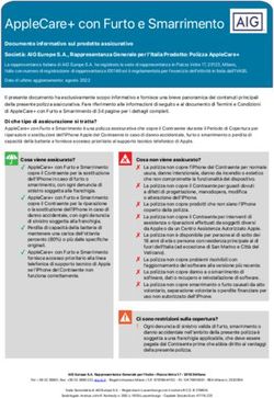 AppleCare+ con Furto e Smarrimento