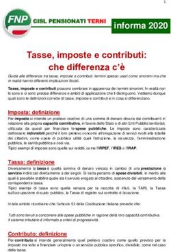 Tasse, imposte e contributi: che differenza c'&egrave; - Cisl Piemonte