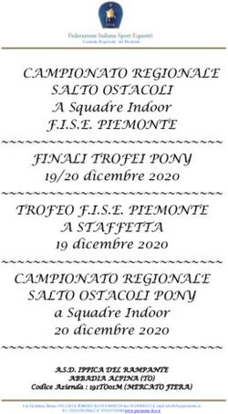 CAMPIONATO REGIONALE SALTO OSTACOLI - A Squadre Indoor - Equiresults.com