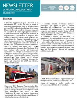 Trasporti - Unioncamere Lazio