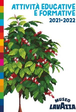 ATTIVIT&Agrave; EDUCATIVE E FORMATIVE 2021-2022 - Lavazza