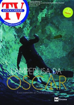 LAMPEDUSA DA Fuocoammare di Gianfranco Rosi - Rai