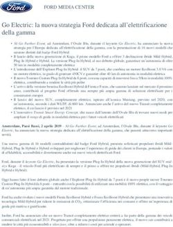 Go Electric: la nuova strategia Ford dedicata all'elettrificazione della gamma