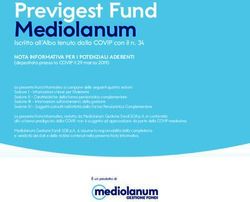 Previgest Fund Mediolanum - Iscritto all'Albo tenuto dalla COVIP con il n. 34 - Mediolanum Gestione Fondi