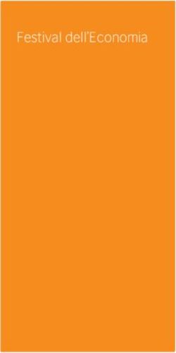 Festival dell'Economia - Associazione Italiana Epidemiologia