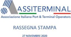 RASSEGNA STAMPA 27 NOVEMBRE 2020 - Assiterminal