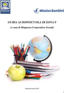 GUIDA AI DOPOSCUOLA DI ZONA 9 - A cura di Diapason Cooperativa Sociale - Edizione marzo 2016