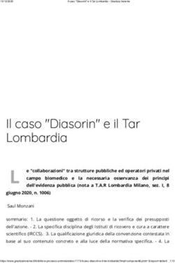 L e "collaborazioni" tra strutture pubbliche ed operatori privati nel - Aisberg