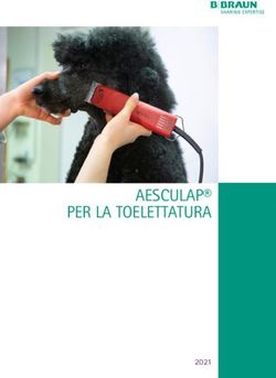 AESCULAP PER LA TOELETTATURA - B. Braun Milano