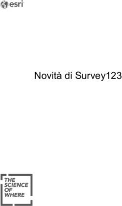 Novità di Survey123 - ArcGIS Online