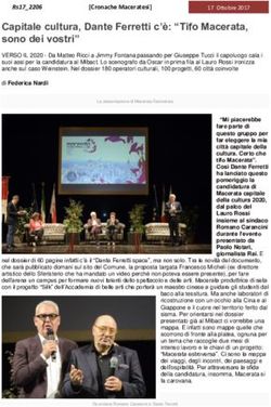 Capitale cultura, Dante Ferretti c'è: "Tifo Macerata, sono dei vostri" - UniMC