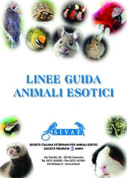 LINEE GUIDA ANIMALI ESOTICI