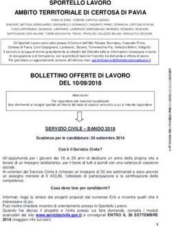 SPORTELLO LAVORO AMBITO TERRITORIALE DI CERTOSA DI PAVIA