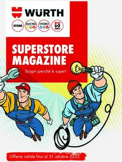 SUPERSTORE MAGAZINE Scopri perch&eacute; &egrave; super! - Offerte valide fino al 31 ottobre 2022