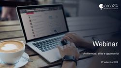 Webinar #millennials: sfide e opportunità - 27 settembre 2018 - Arca24