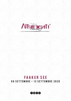 FAAKER SEE 08 settembre - 13 settembre 2020 - Altrimenti Viaggi