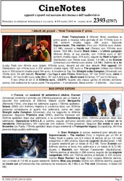 CineNotes appunti e spunti sul mercato del cinema e dell'audiovisivo - ANEC
