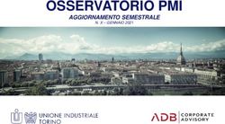 OSSERVATORIO PMI AGGIORNAMENTO SEMESTRALE - Unione Industriali Torino