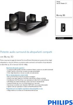 Potente audio surround da altoparlanti compatti