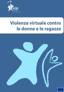 Violenza virtuale contro le donne e le ragazze - EUROPA