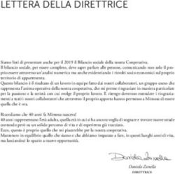 LETTERA DELLA DIRETTRICE - Coop Mimosa